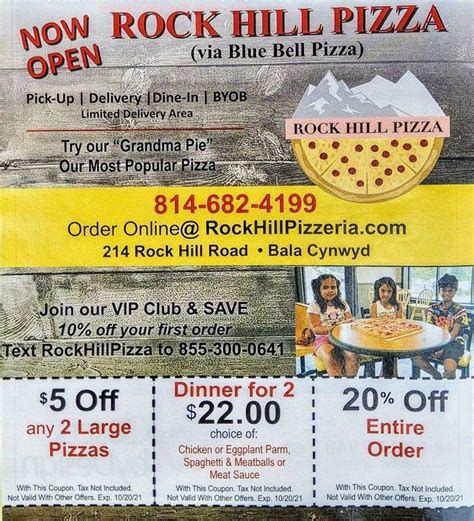 rockhill pizza bala cynwyd Pizza Place in Bala Cynwyd, PABest Pizza in Bala Cynwyd, PA - Pizzeria L'Angolo, EVO Brickoven Bala Cynwyd, Apex Pizza, Slices And Rolls, Riverside Pizza, Pizza Jawn, Rock Hill Pizza, In Riva, Down North Pizza, Roma's PizzaSnap Custom Pizza — July 29, 3 violations; Rock Hill Pizza — July 21, 10 violations; Express Deli — July 14, 1 violation; Pescatore — July 13, 6 violations; La Collina Inc